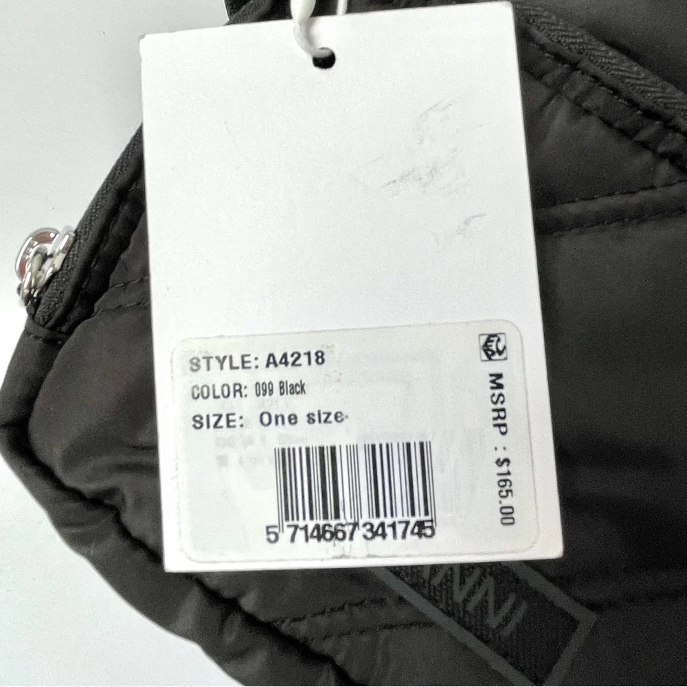 Ganni Mini Quilted Tech Crossbody Bag NWT - Picture 3 of 4